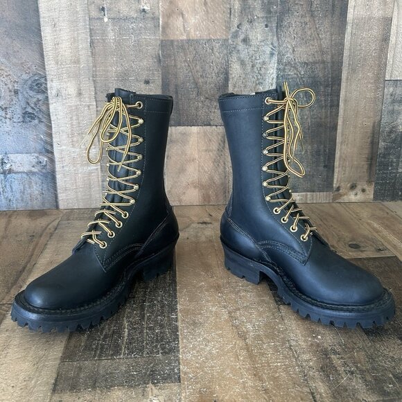 Whites W400V Firefighter Logger Soft Toe Work Boots Womens 7.5 B - Picture 4 of 12